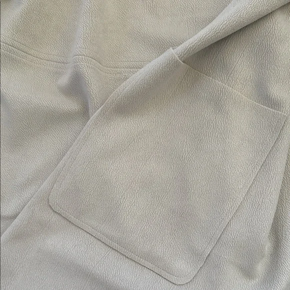 Cream Open Front Cardigan - Picture 7 of 9